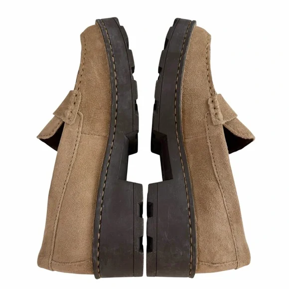 Born Celeste Suede Lug Sole Loafers Women’s Size 7M - Picture 7 of 16